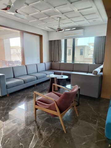Living Room in 3 BHK Apartment at Thaltej – for Sale