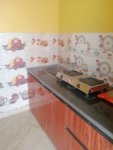 Kitchen in 1 BHK Builder Floor at Huda – for Rent