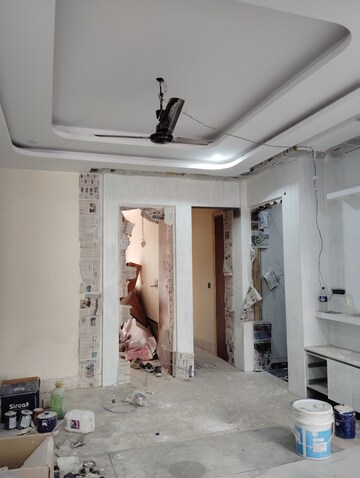 Building Lobby in 3 BHK Apartment at Jahaz Apartments, Paschim Vihar – for Rent