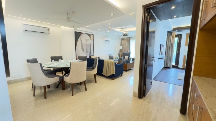 Living Room, greater kailash i 3 Bedroom 1800 Sq.Ft. Builder Floor In Greater Kailash I Delhi 8920201