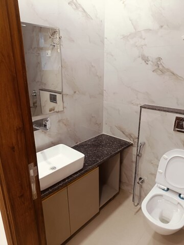 Bathroom in 2 BHK Builder Floor at Kalkaji – for Rent