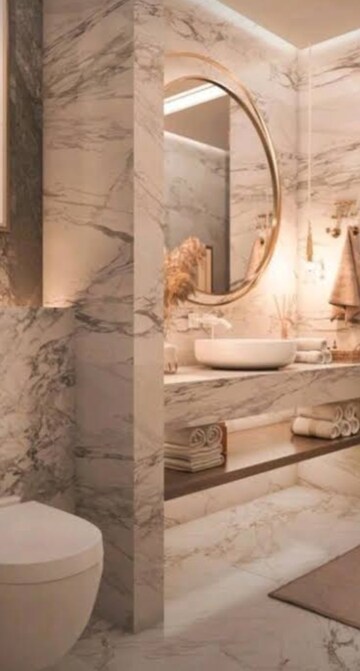 Bathroom in 4 BHK Villa at Sainik Farm – for Rent
