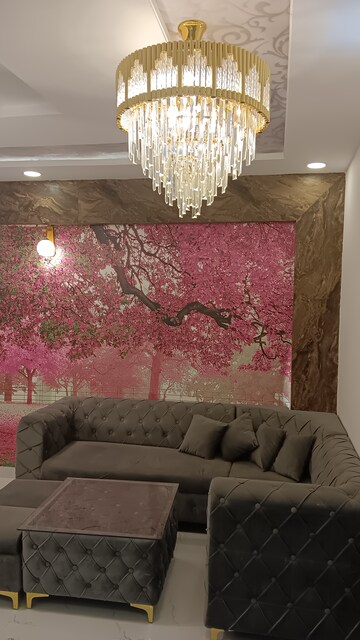 Living Room in 3 BHK Apartment at Mansarovar Extension – for Rent