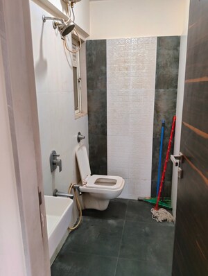 Bathroom in 1 BHK Apartment at Gurukrupa Marina Enclave, Malad West – for Sale