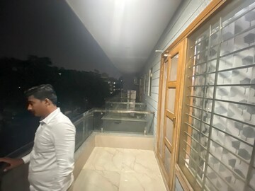 Balcony in 3 BHK Builder Floor at Relaxo Apartment, Sector 46 – for Rent