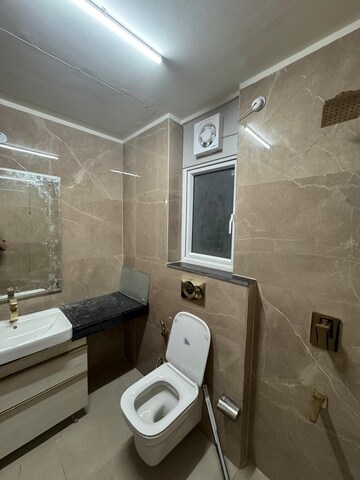 Bathroom in 3 BHK Apartment at Smart World Orchard, Sector 61 – for Rent