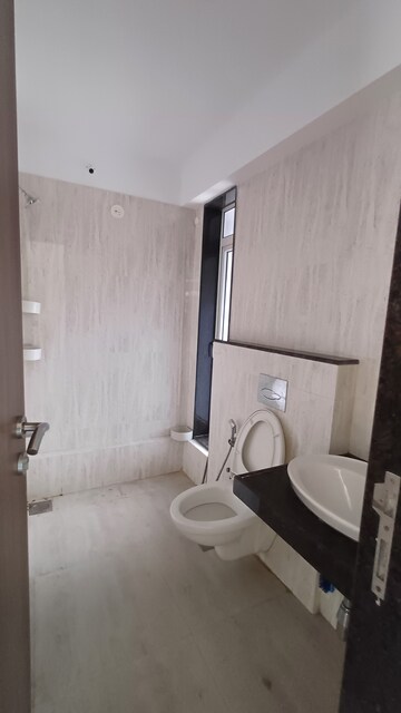Bathroom in 1 BHK Apartment at Ekatva Coral, Panch Pakhadi – for Rent