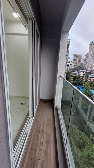 Balcony in 1 BHK Apartment at Ekatva Coral, Panch Pakhadi – for Rent