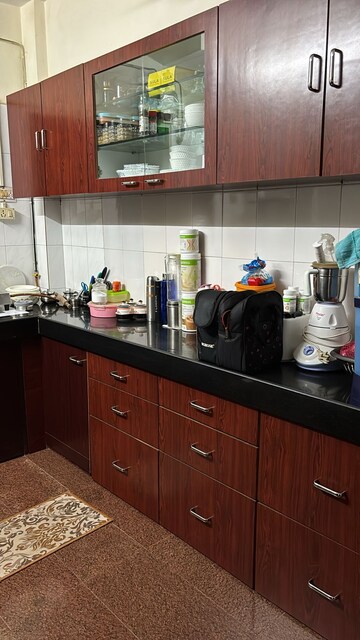 Kitchen in 1 BHK Apartment at Shiv Parvati, Malad West – for Rent