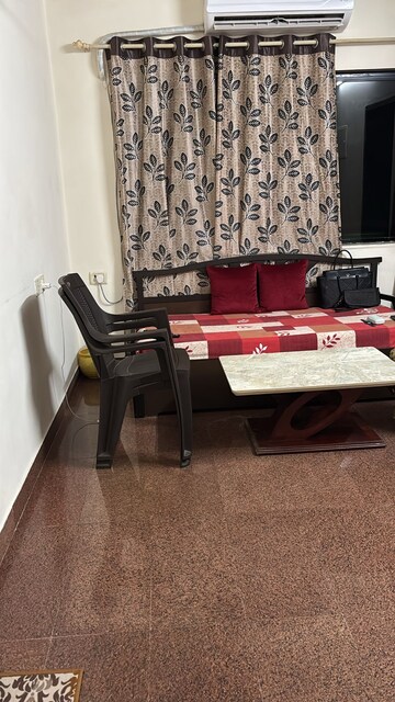 Living Room in 1 BHK Apartment at Shiv Parvati, Malad West – for Rent