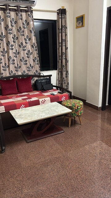 Living Room in 1 BHK Apartment at Shiv Parvati, Malad West – for Rent