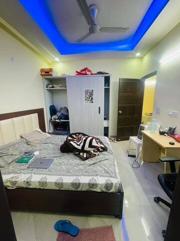 Bedroom in 3 BHK Builder Floor at Bharat Residency Gurgaon, Sector 15 – for Rent