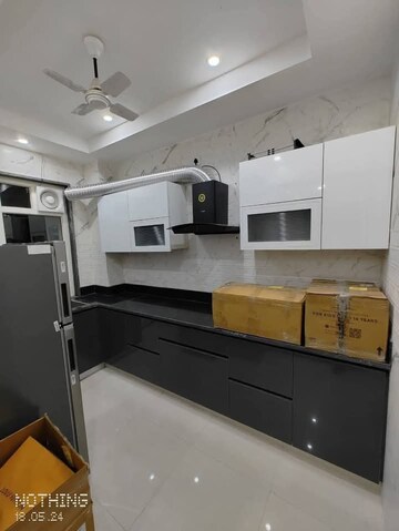 Kitchen in 3 BHK Builder Floor at Milestone 32nd Avenue, Sector 15 – for Rent