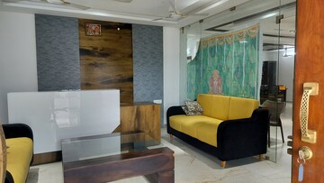 Living Room in 3 BHK Apartment at Banjara Hills – for Rent