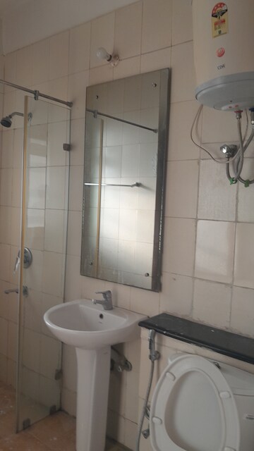 Bathroom in 3 BHK Apartment at Unitech Escape, Sector 50 – for Rent