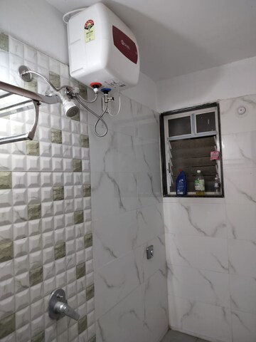 Bathroom in 2 BHK Apartment at Prathamesh Excellencia, Tathawade – for Rent