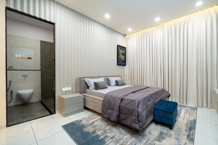 Bedroom, mantra-mesmer 3 Bedroom 1600 Sq.Ft. Penthouse In Keshav Nagar Pune 8920563