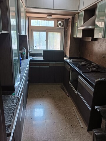 Kitchen in 3 BHK Apartment at Panchavati Versova, Versova – for Rent