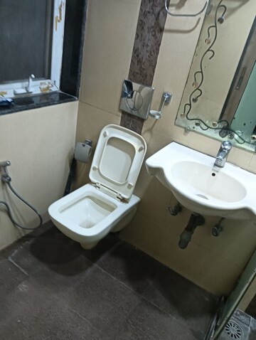 Bathroom in 3 BHK Apartment at Panchavati Versova, Versova – for Rent