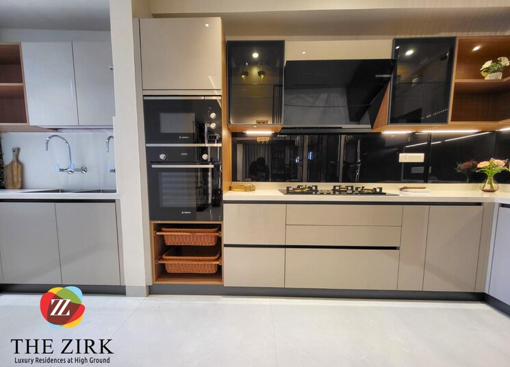 Kitchen, ambala highway 3.5 Bedroom 2290 Sq.Ft. Apartment In Ambala Highway Chandigarh 8920635