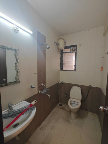 Bathroom in 2 BHK Apartment at Tulsi Sagar, Nerul – for Rent