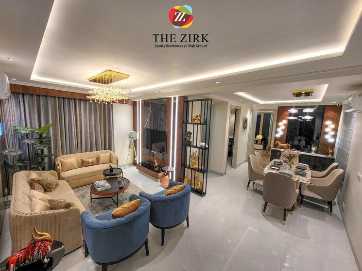 Living Room, ambala highway 3 Bedroom 1900 Sq.Ft. Apartment In Ambala Highway Chandigarh 8920655