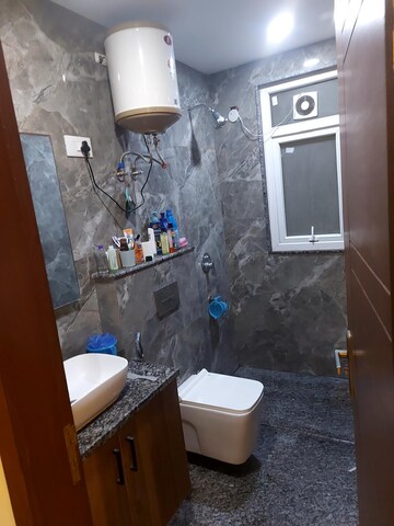 Bathroom in 2 BHK Apartment at Shanti Kunj – for Rent