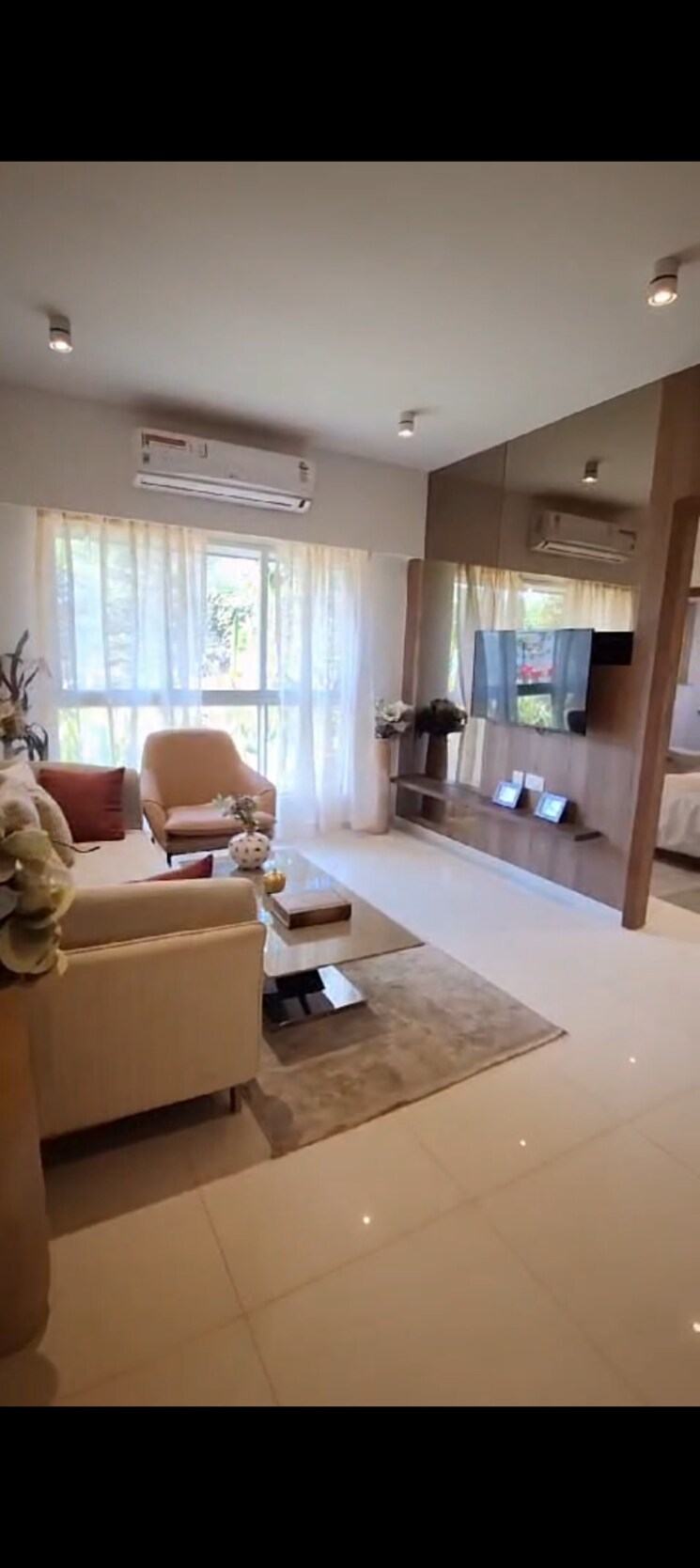 Living Room, sheth-montana 3 Bedroom 1088 Sq.Ft. Apartment In Mulund West Mumbai 8920670