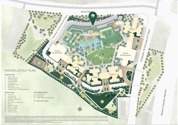 undefined, godrej-reserve-kandivali 3 Bedroom 1149 Sq.Ft. Apartment In Kandivali East Mumbai 8920652