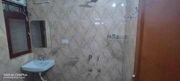 Bathroom in 3 BHK Apartment at Vasant Kunj – for Rent
