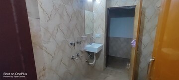 Bathroom in 3 BHK Apartment at Vasant Kunj – for Rent