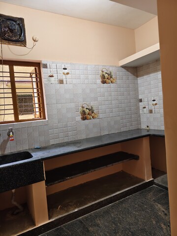 Kitchen in 1 BHK Builder Floor at Halasuru – for Rent