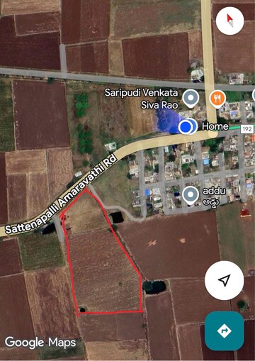  Land – Map Location View at Amaravathi - for Sale