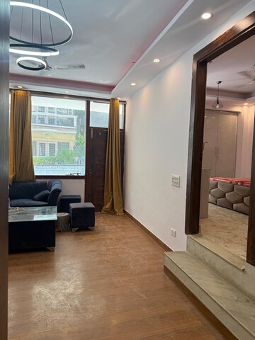 Living Room in 3 BHK Builder Floor at Greater Kailash I – for Rent