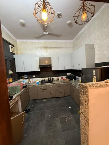 Kitchen in 3 BHK Builder Floor at Greater Kailash I – for Rent