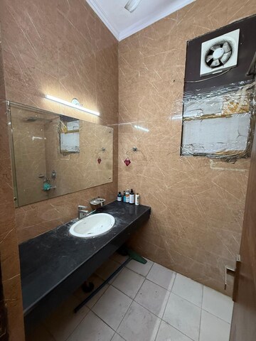 Bathroom in 3 BHK Builder Floor at Greater Kailash I – for Rent
