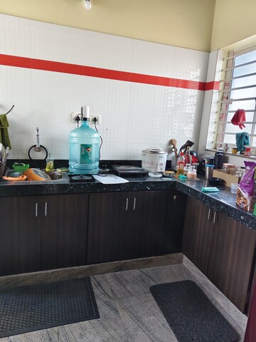 Kitchen in 1 RK Builder Floor at Halasuru – for Rent