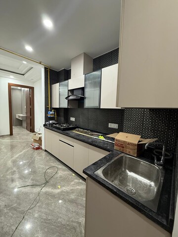 Kitchen in 2 BHK Builder Floor at Kalkaji – for Rent