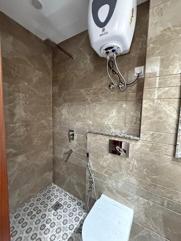 Bathroom in 2 BHK Builder Floor at Kalkaji – for Rent