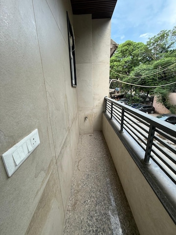 Balcony in 2 BHK Builder Floor at Kalkaji – for Rent