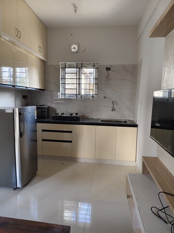 Kitchen in 1 BHK Apartment at Indiranagar – for Rent