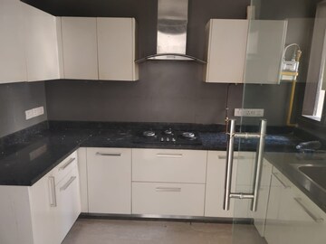 Kitchen in 3 BHK Builder Floor at Sarvodaya Enclave – for Rent