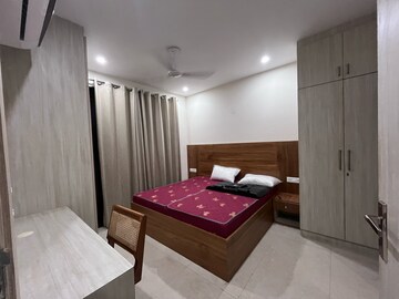 Bedroom in 1 BHK Builder Floor at Ansal Sushant Lok I, Sector 43 – for Rent
