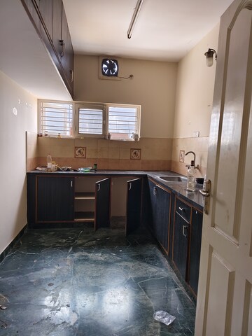 Kitchen in 3 BHK Builder Floor at Halasuru – for Rent