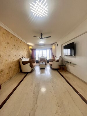 Living Room in 6 BHK Apartment at Andheri West – for Sale