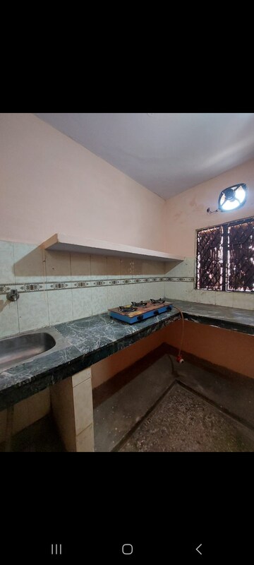 Kitchen in 1 RK Apartment at Aadharshila Apartment, Sarita Vihar – for Rent