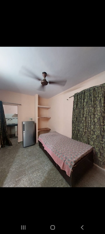 Bedroom in 1 RK Apartment at Aadharshila Apartment, Sarita Vihar – for Rent