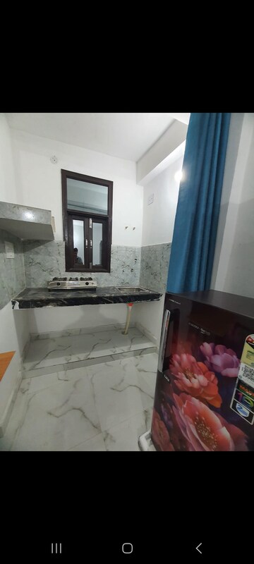 Kitchen in 1 RK Apartment at Aadharshila Apartment, Sarita Vihar – for Rent