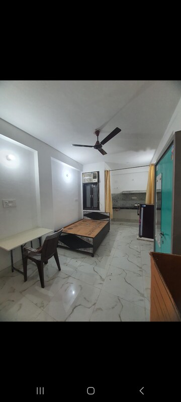 Living Room in 1 RK Apartment at Aadharshila Apartment, Sarita Vihar – for Rent