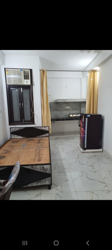 Living Room in 1 RK Apartment at Aadharshila Apartment, Sarita Vihar – for Rent